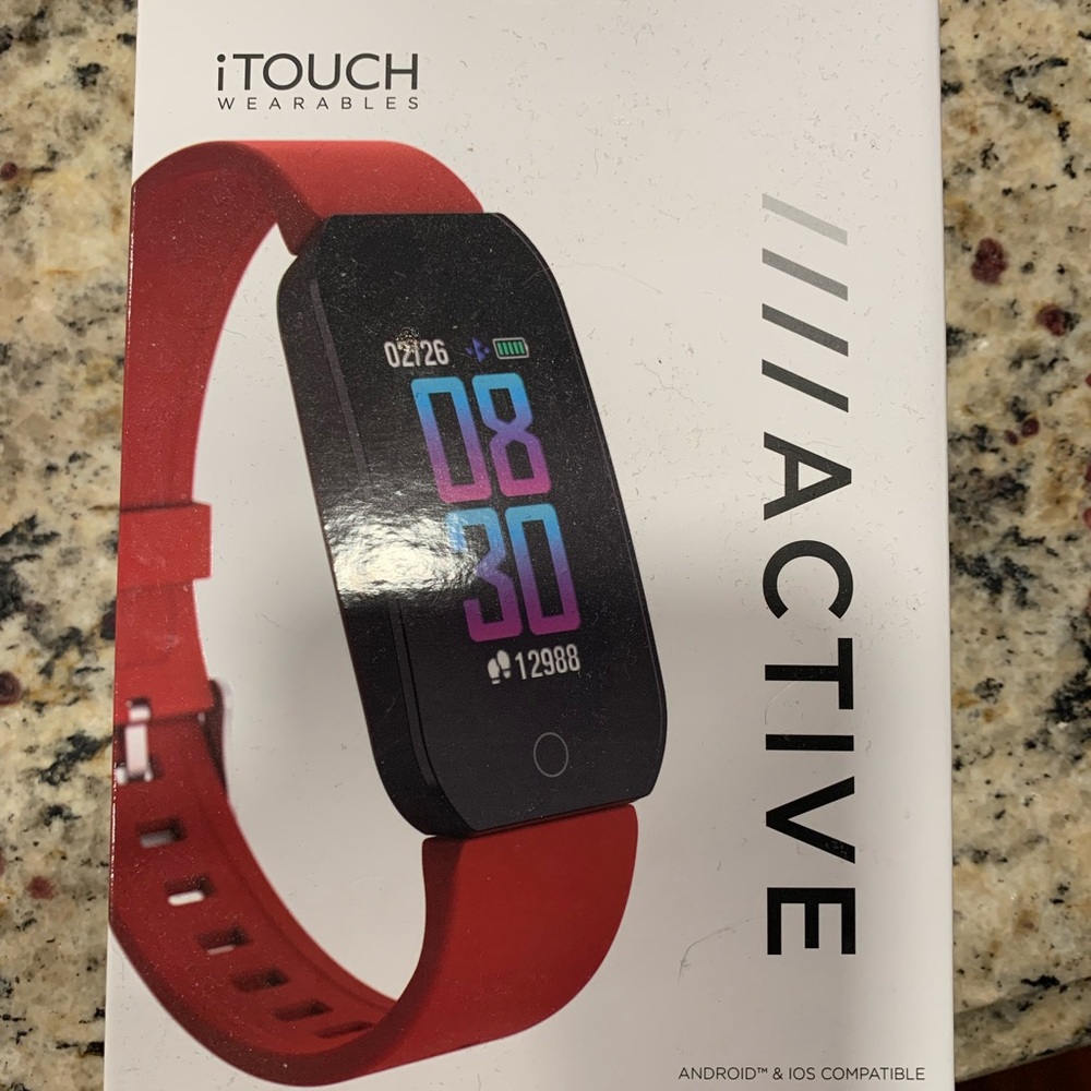 iTouch Active Red Smartwatch
